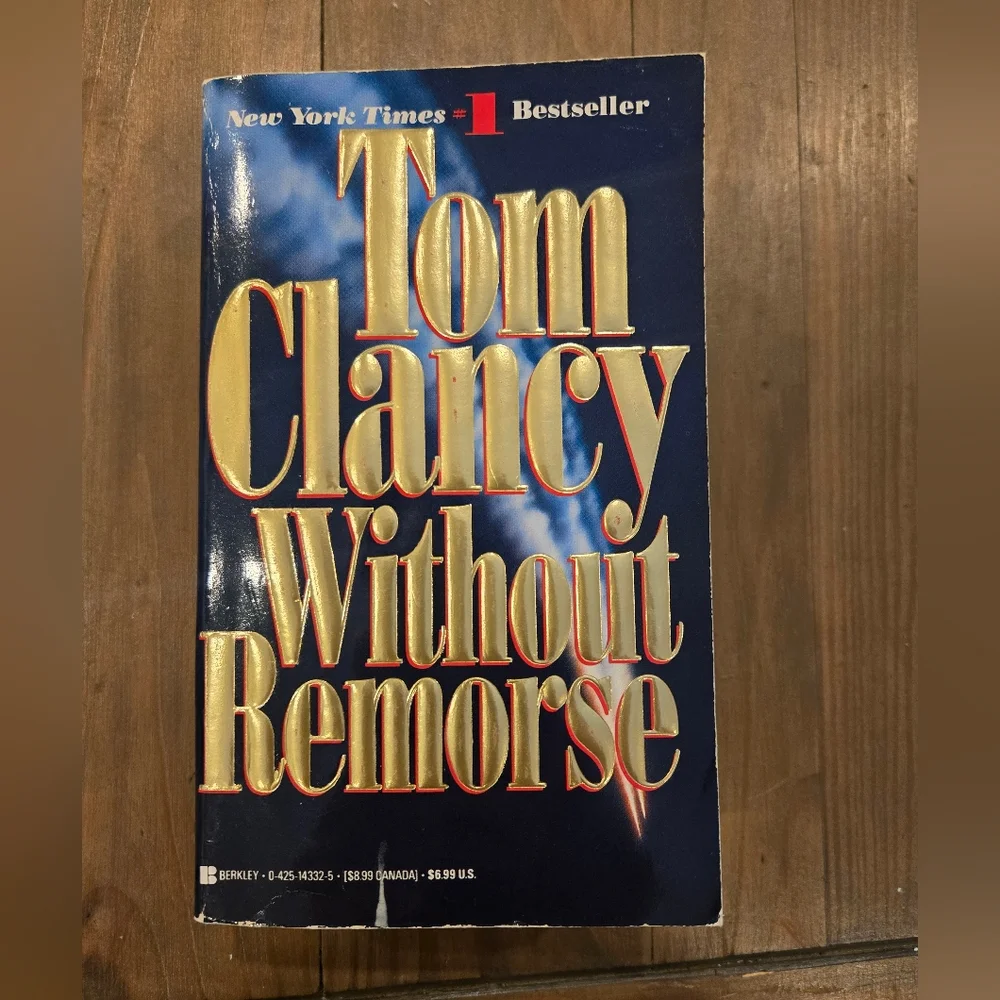 Tom Clancy Without Remorse Book